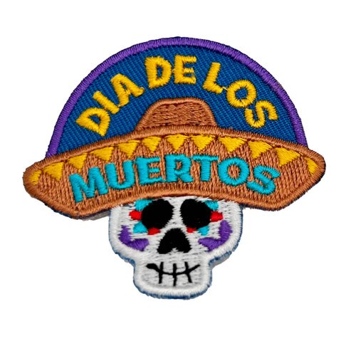 Dia de los Muertos Fun Patch